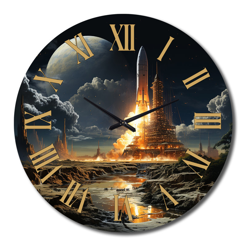 Seydou - Horloge murale de transport, Grand