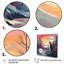 Coucher de soleil sur glace, pingouin charme I - art mural pingouin-973305433-973305432