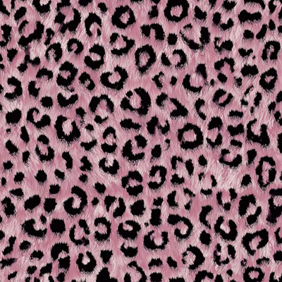 Papier peint auto-adhésif à motif léopard rose à pois noir H 17,7 po x H 118 po auto-adhésif amovible