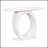 Mirod Stylish Modern Console Table with Egg-Shaped Base, Enhanced Stability and Durability, Sleek Design-916805305