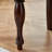Antique solid wood table set
