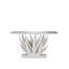 Agave Glass Console Table