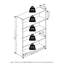 Viergeline 79.5cm W Manufactured Wood Shelving Unit-836755513