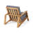 Brayson Acacia Outdoor Lounge Chair-1779473643