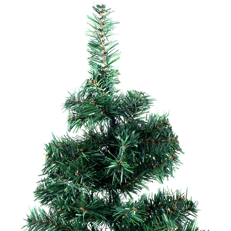5.91' H Lighted Artificial Spruce Christmas Tree