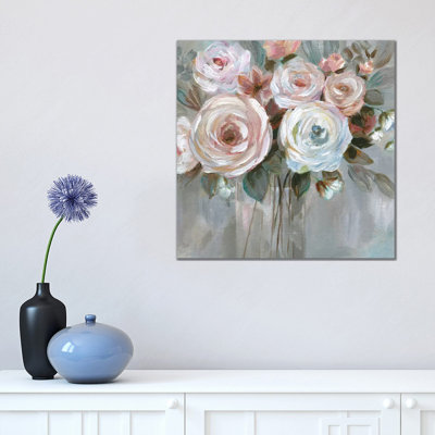 " Bouquet in Blush " Watercolor Print