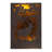 Rustic Lodge Flush Mounted Sconce