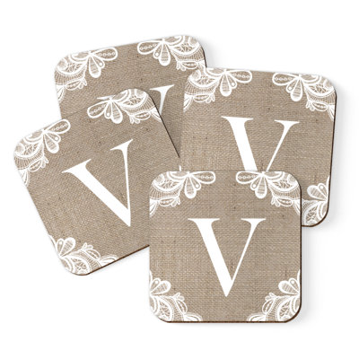 Sous-verres Café à monogramme