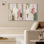 Ensemble de décorations murales bohème Pale Earth Duo par Art Remedy, cadre argenté, 20 x 24