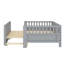 Lit plateforme simple TG avec garde-corps convertible-1210073647