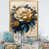 Gold Floater Framed Canvas
