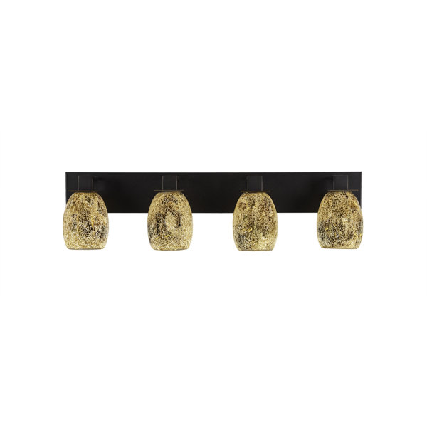 Red Barrel Studio® Elburn 4 - Light Dimmable Vanity Light | Wayfair Elburn 4 - Light Dimmable Vanity Light