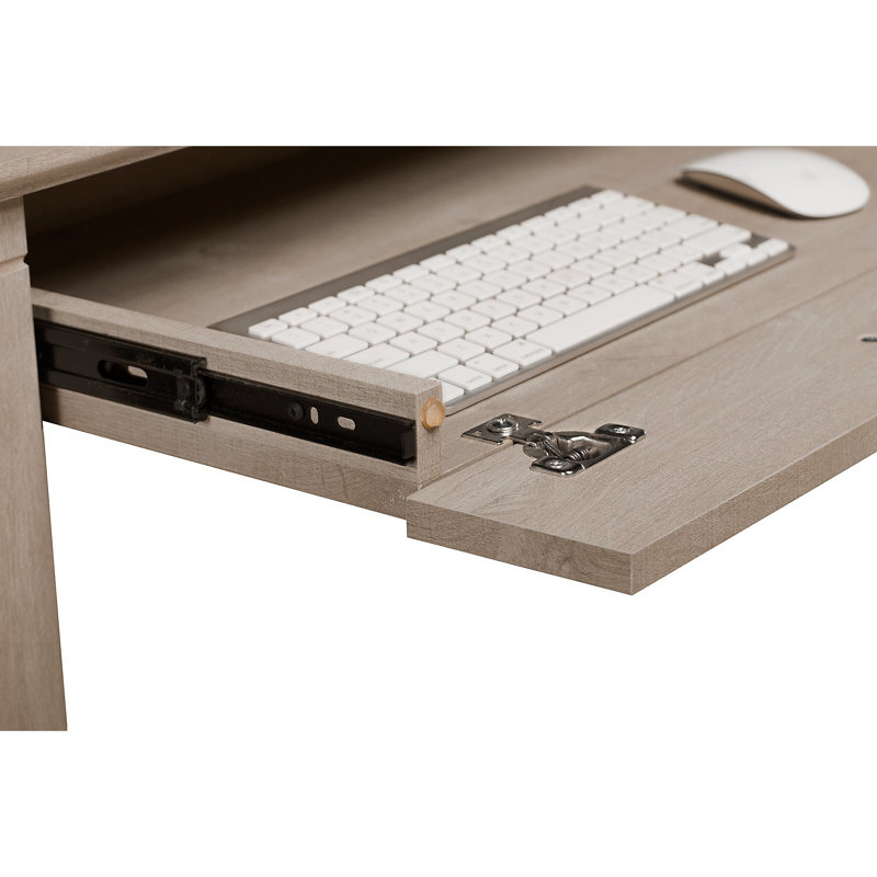 Ozro Computer Desk, Washed Gray