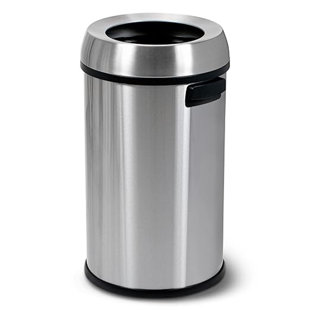 Stainless Steel 17 Gallon Trash Can