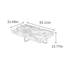 Table basse moderne moderne en ardoise avec plateau-1256438008-1256438015