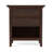 Amherst 24"W Solid Wood Transitional Nightstand with 2 Drawers and Open Storage Shelf-1555043988