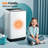 1\1.5 Cuft Portable Washing Machine - Washer for Apartment, ,10 Water Level, Bionic wash and Heathy wash, Small Clothes Washer with Drain Pump,White-110408582-111768193