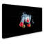 «Strawberries and Blueberries Splash», reproduction d'impression sur toile tendue-22373820