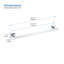 Porte-serviettes mural 19 po Blaze-91944542