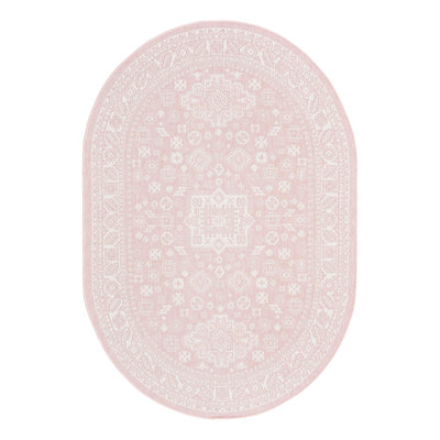 Tapis rose d'intérieur / extérieur Danera