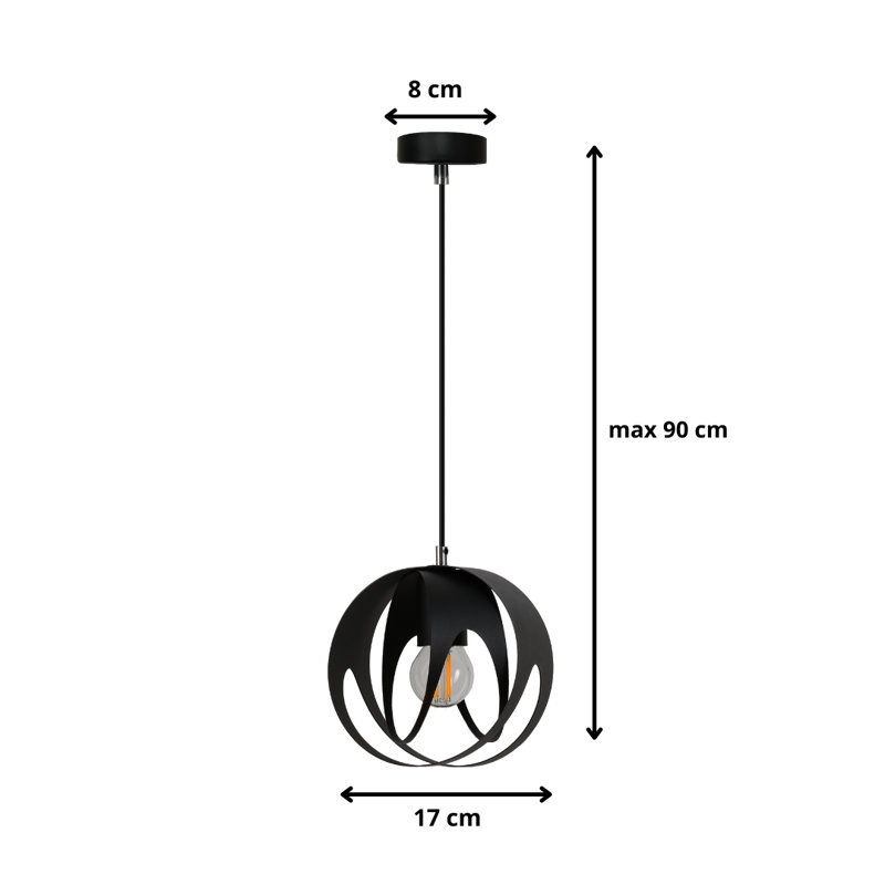 Dreketi 1 - Light Sphere Pendant