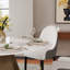 Ensemble de salle à manger moderne 7 pièces en pierre frittée avec base piédestal-3476772-3476773