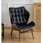 Fauteuil à oreilles capitonné Jeyshan-1625064070