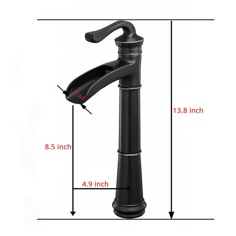 Single-handle Bathroom Faucet, Oil Rubbed Bronze