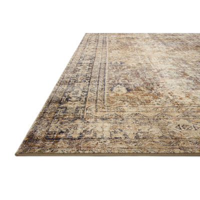 Amber Lewis x Loloi Morgan Sunset / Ink Area Rug feat. CloudPile