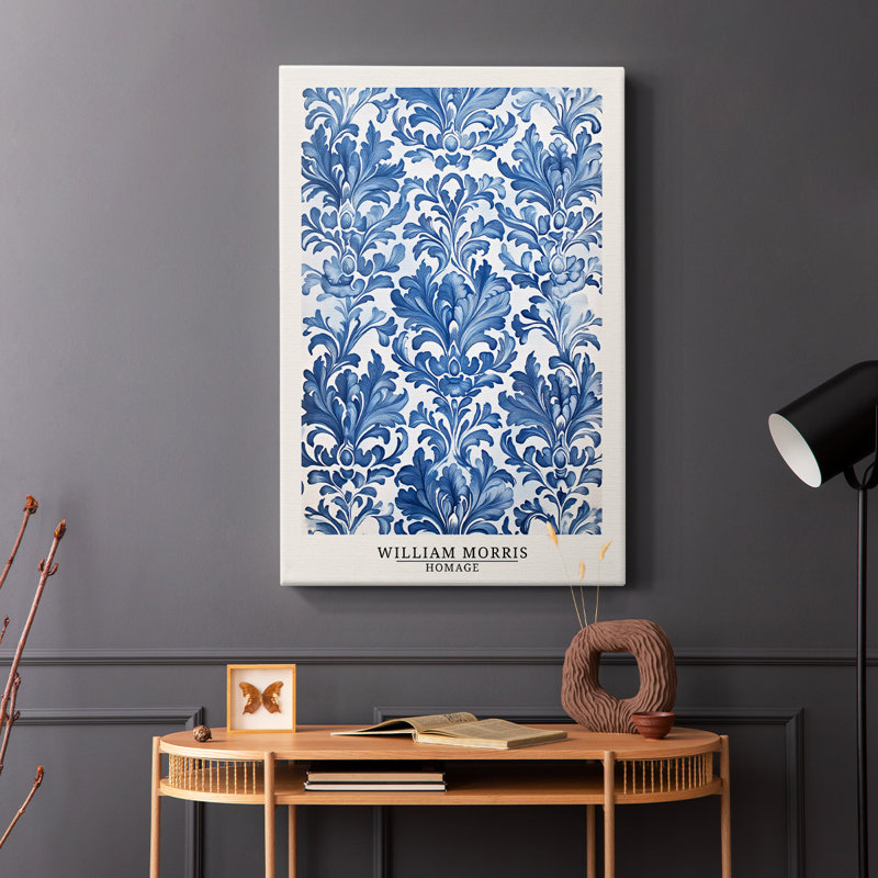 Wm Morris Series DLxxxix - Cavas enveloppés de galerie, H 32 po x l 48 po