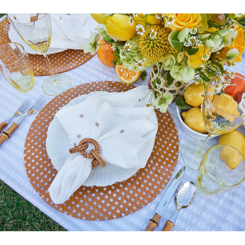 Rattan Link Napkin Ring