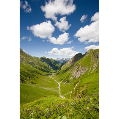 Mountain Meadow by Wingmar - Wrapped Canvas Print