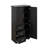 Tall And Wide Storage Cabinet With Doors, Three Drawers-1463744598
