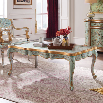 European-style classical luxury coffee table