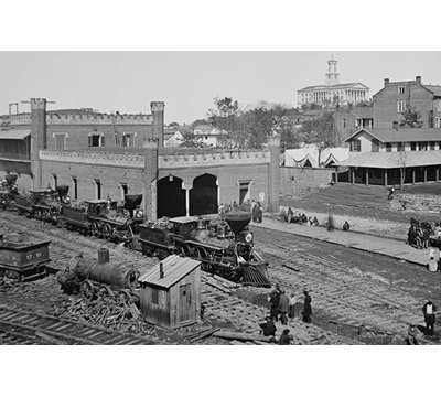 « civil war depot », reproduction de photo