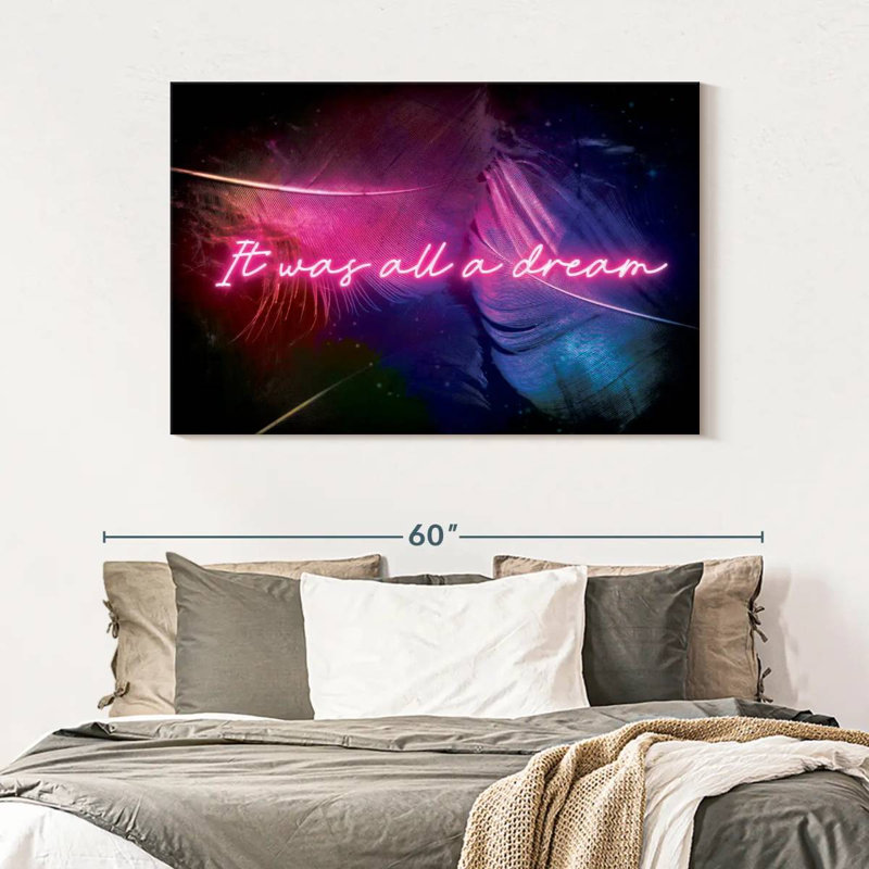 Tergel It Was All A Dream Typography