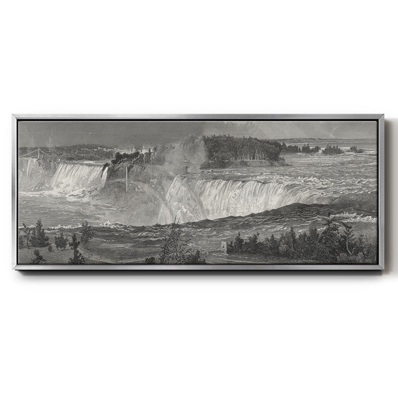 Niagara - toile encadrée, H 20 po x l 50 po