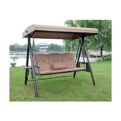 Replacement Canopy Top for GT Porch Swing Model GCS00229C - Beige UV-Resistant Outdoor Garden Swing Chair Cover