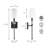 Iron Candle Wall Light