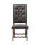 Chaise d'appoint capitonnée Vintondale