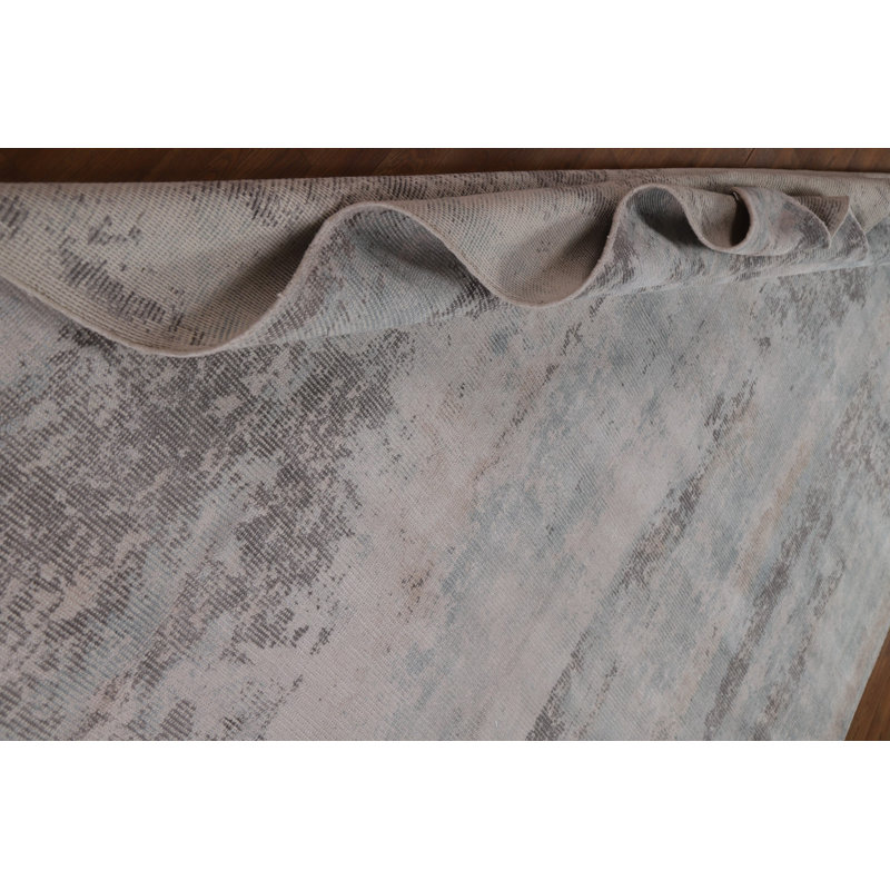 Tapis contemporain abstrait 9 x 12