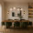 1- Light Dimmable Milky Glass Wall Sconce