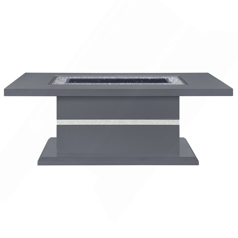 Table basse grise
