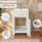 20''Mini Modern Freestanding Single Bathroom Vanity with Ceramic Top For Small Space-105116842