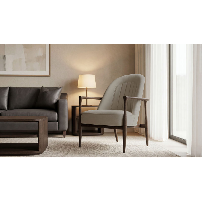 Paris Accent Chair, Brown