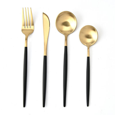 Mercer41 Khunanon Stainless Steel Flatware Set