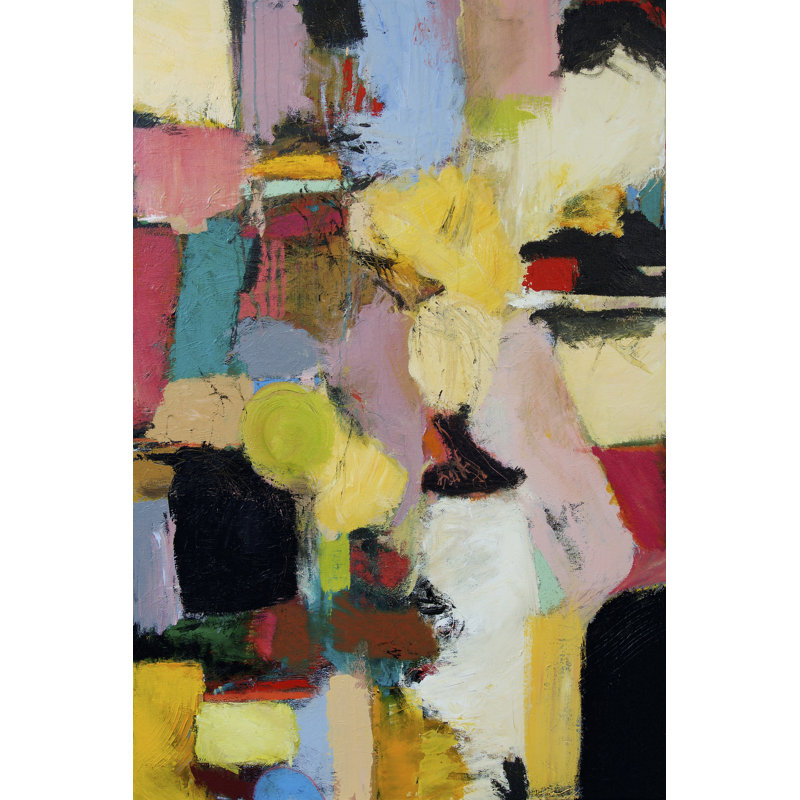 Engine by Allan Friedlander - Wrapped Canvas Painting, 46cm H x 30cm W x 3.8cm D