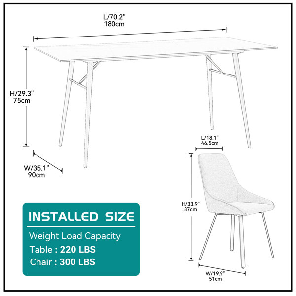 Dimensions du produit
