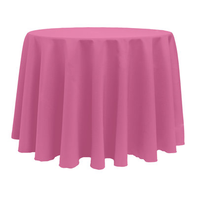Solid Color Round Tablecloth