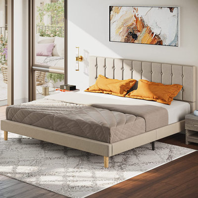 Mercer41 Gurit Upholstered Bed & Reviews | Wayfair